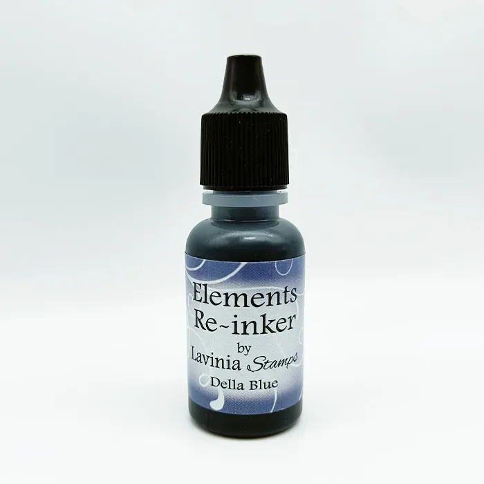 Lavinia Stamps Elements Della Blue Re-Inker blau