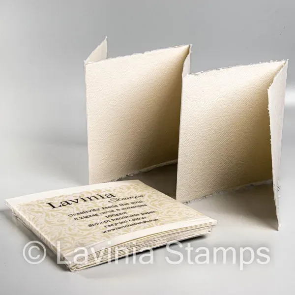 Lavinia Stamps ZigZag Khadi Karten Umschläge Large Baumwolle