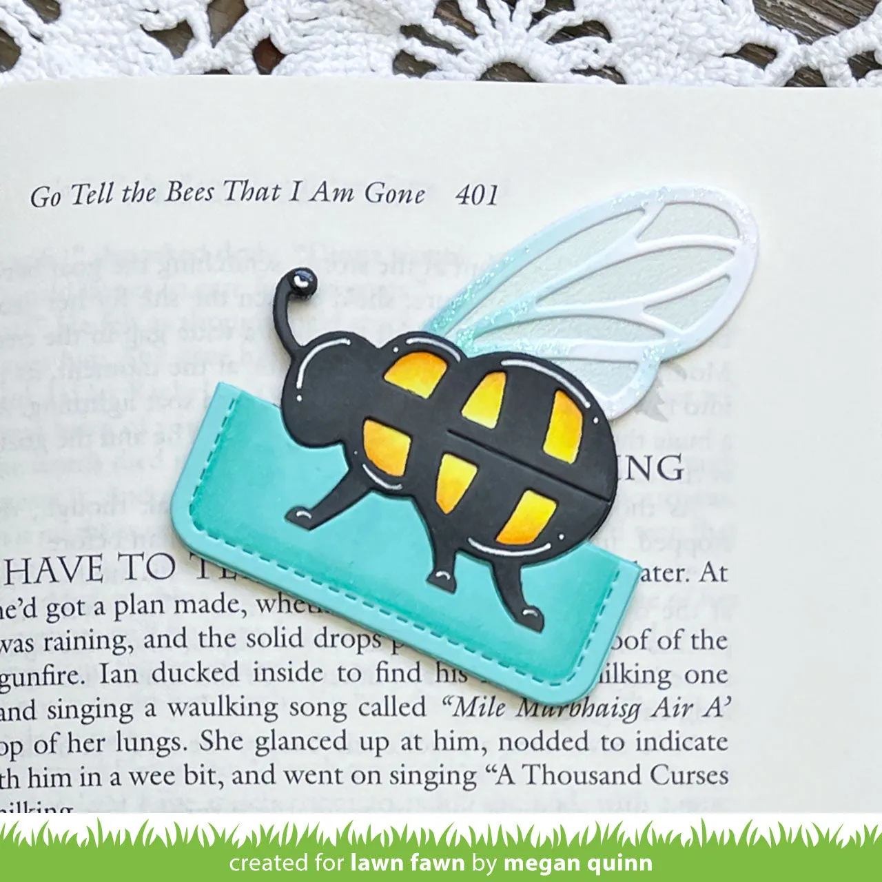 Lawn Fawn Lawn Cuts Pop-Up Bee Stanze Biene 3D