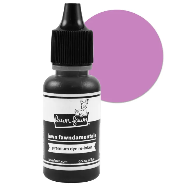 Lawn Fawn Grape Soda Nachfülltinte Re-Inker 14ml lila