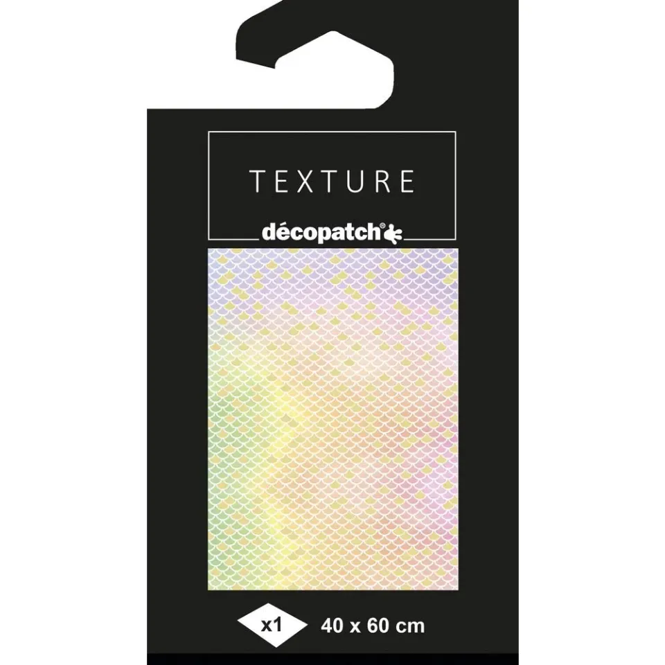 décopatch Texture Papier Meerjungfrau Gold Bogen