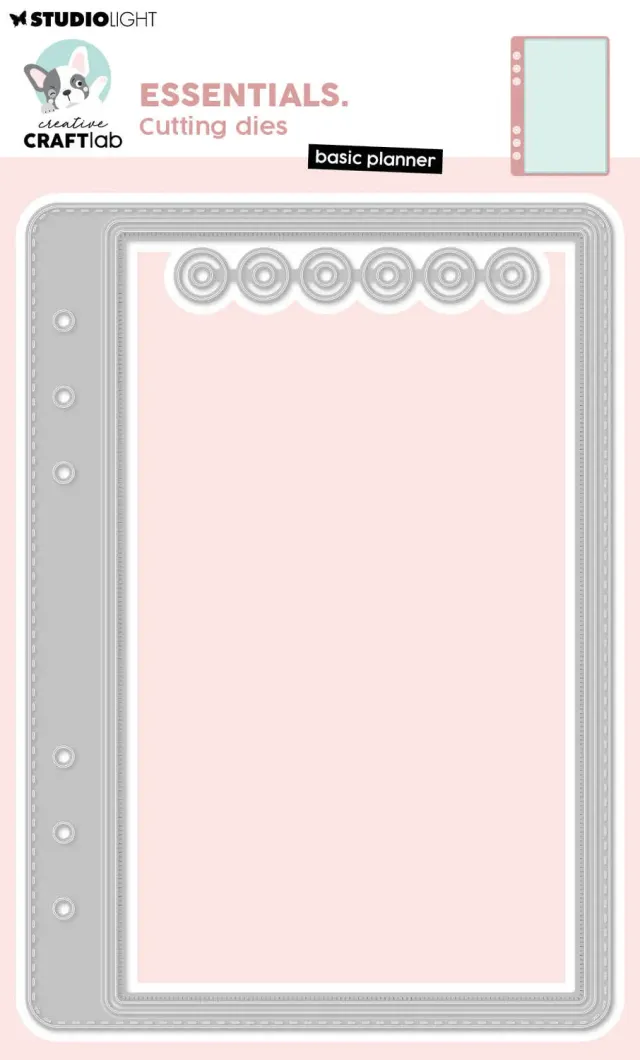 Creative Craftlab Essentials Basic Planner Stanzschablone