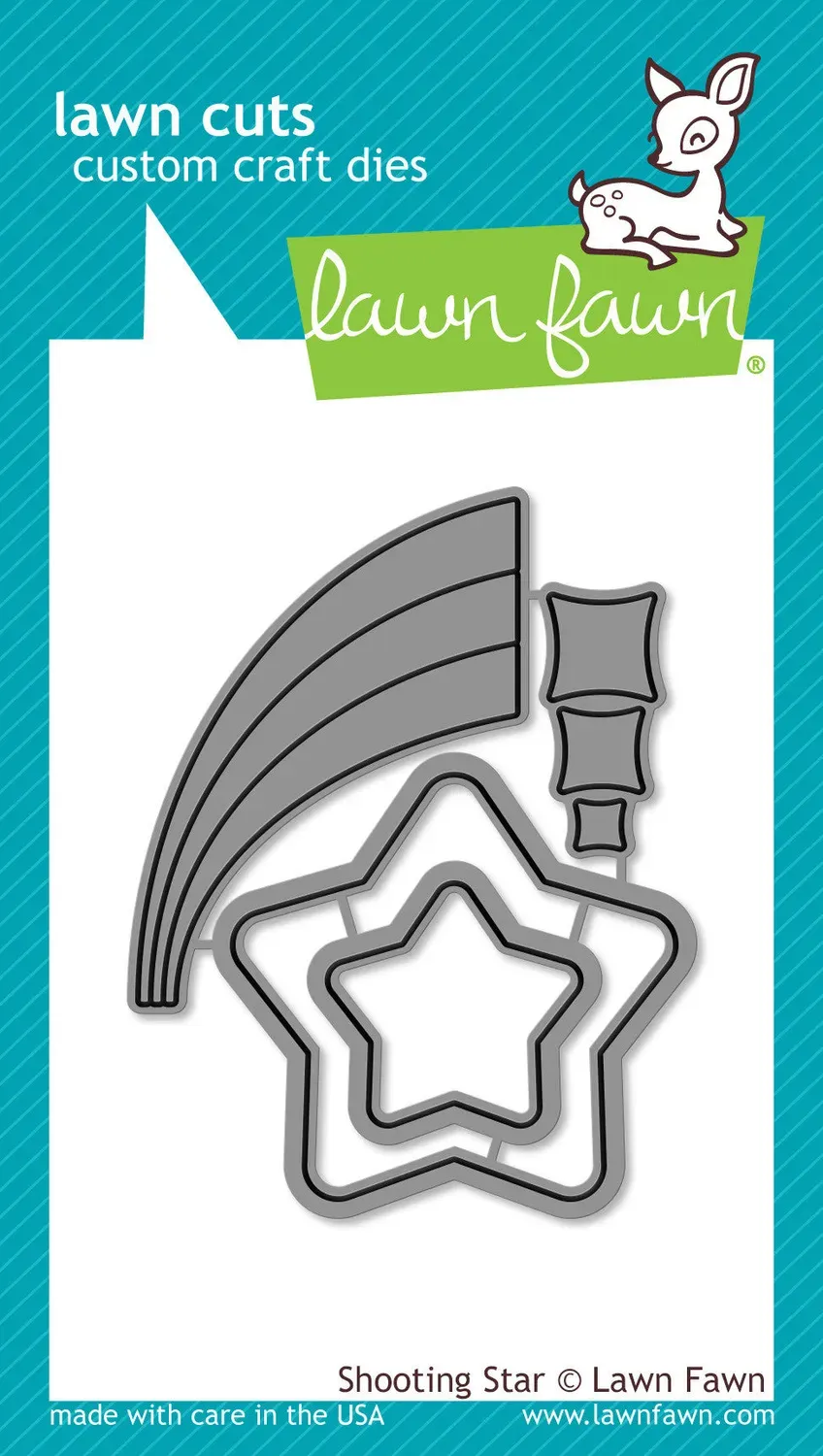 Lawn Fawn Shooting Star LF1187 Stanzschablonen Sterne