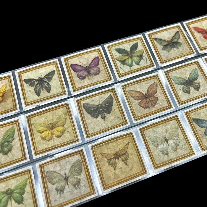 Lavinia Stamps Butterflies Frame Stickerrolle Rahmen