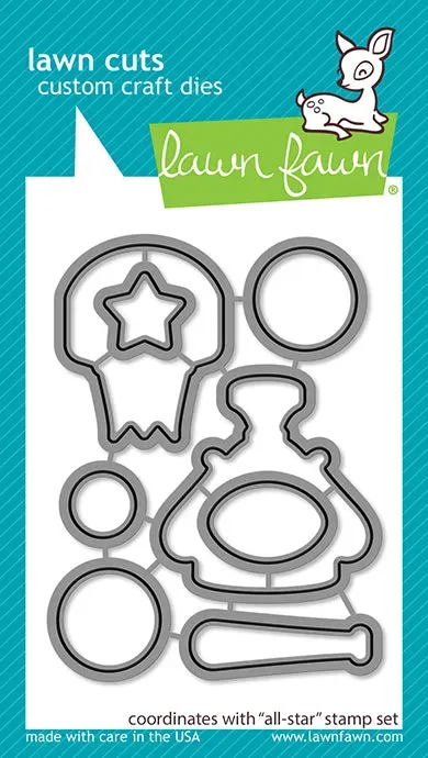 Lawn Fawn All-Star Lawn Cuts Stanzschablonen Sport