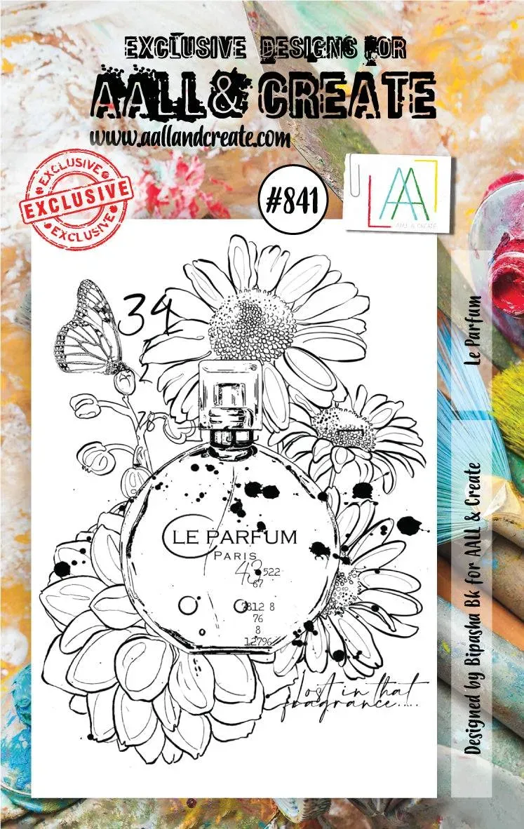 AALL and Create 841 A7 Stempelset Le Parfum Parfüm-Motiv