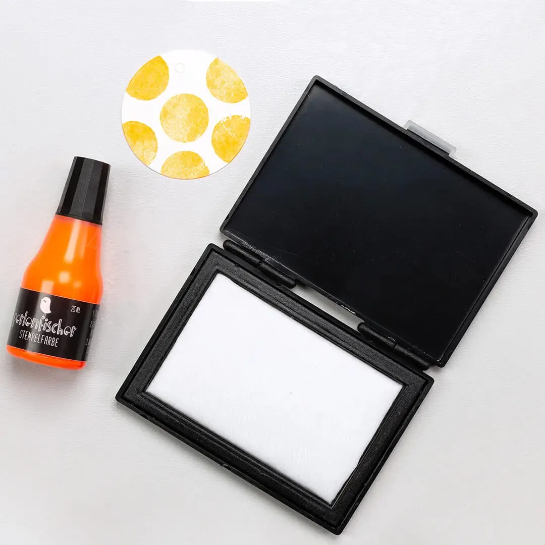 Perlenfischer Stempelkissen Set Neon Orange 25 ml