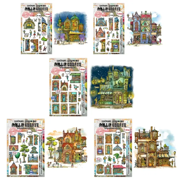 AALL and Create Dreamtropolis Stempel Bundle A6