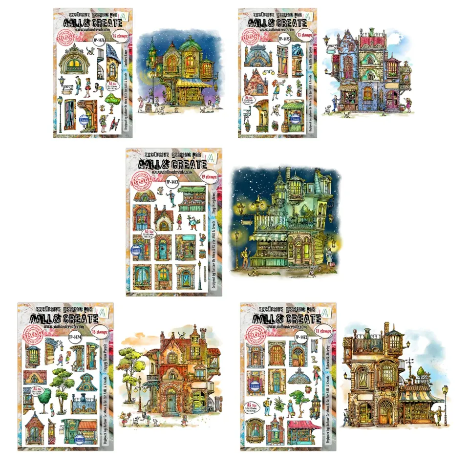 AALL and Create Dreamtropolis Stempel Bundle A6