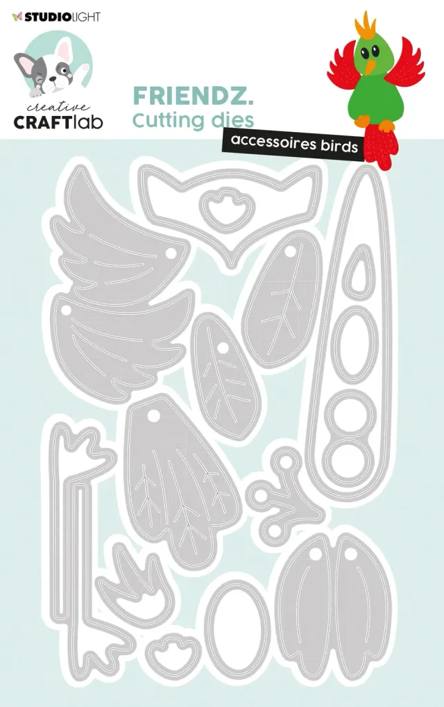 StudioLight Creative Craftlab Friendz Birds Stanzschablone