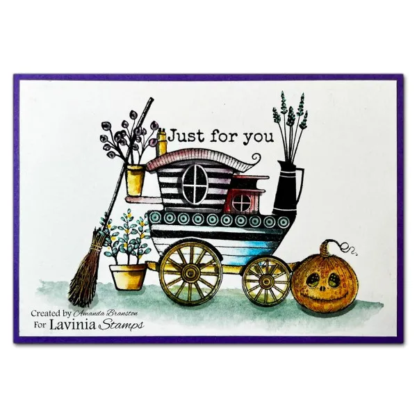 Lavinia-Stamps Carriage Dwelling Stempel Photopolymer