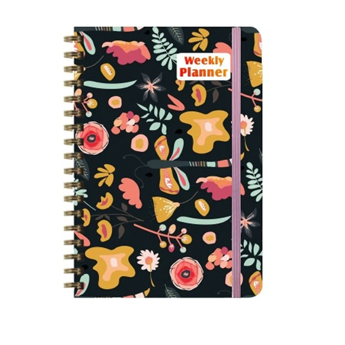 Ieebee Spring Manor B5 Wochenplaner Flowers Green