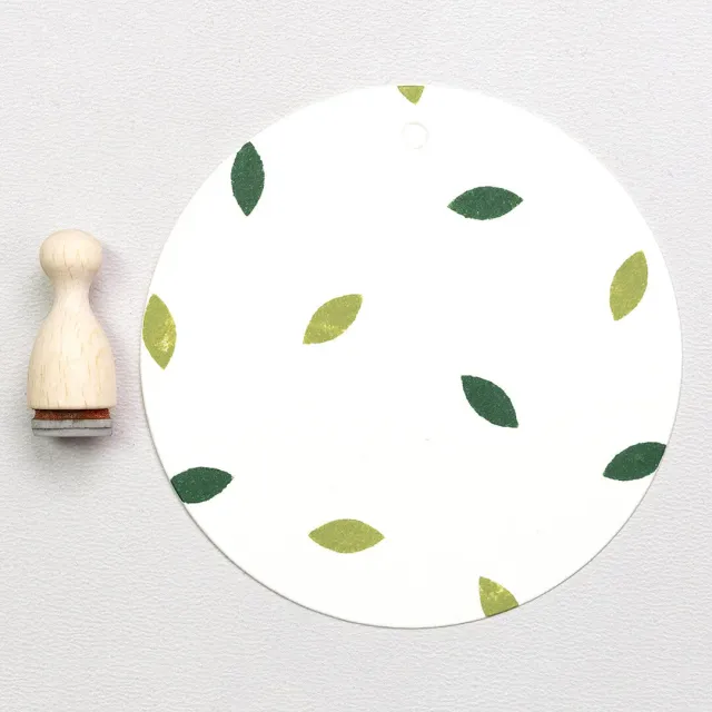 Perlenfischer Ellipse Mini Stempel 11x5 mm Kegel