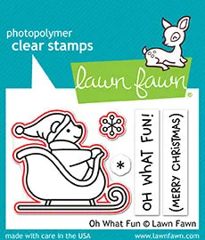 Lawn Fawn Oh What Fun Lawn Cuts Stanzschablonen Set