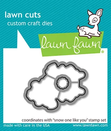 Lawn Fawn Snow One Like You Lawn Cuts Stanzschablonen