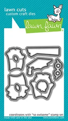 Lawn Fawn So Owlsome Lawn Cuts Stanzschablone Eulen