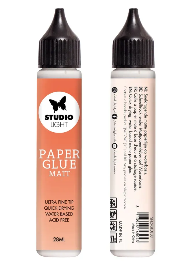 StudioLight Essentials Paper Glue Matte Papierkleber 28 ml matt