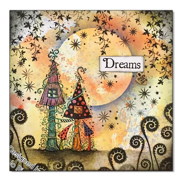 Lavinia Stamps Fairy House Stempel Feenhaus