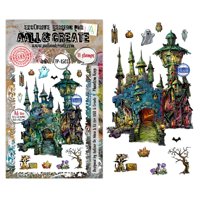 AALL and Create TP-1503 Phantom Keep Stempel A6 Halloween