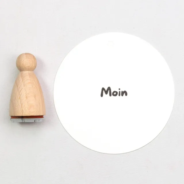 Perlenfischer Moin Stempel nordisch 16x6mm Minikegel