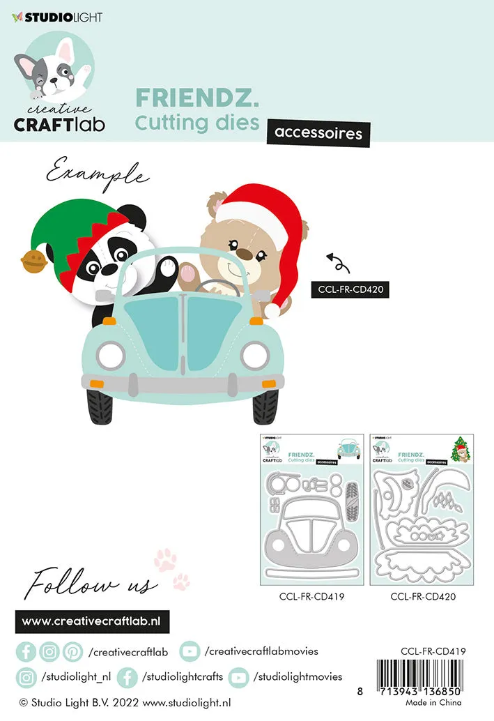 StudioLight Creative Craftlab Friendz Stanzschablone Beetle Zubehör