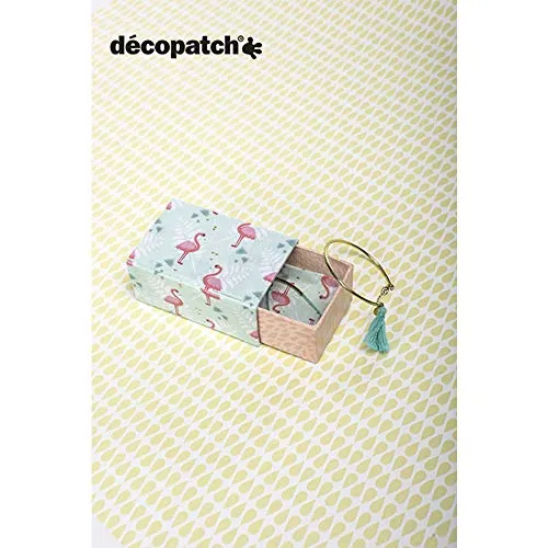 Décopatch BT041C Streichholz-Box Herz Pappmaché M