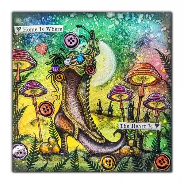 Lavinia Stamps Pixie Boot Large Stempel groß