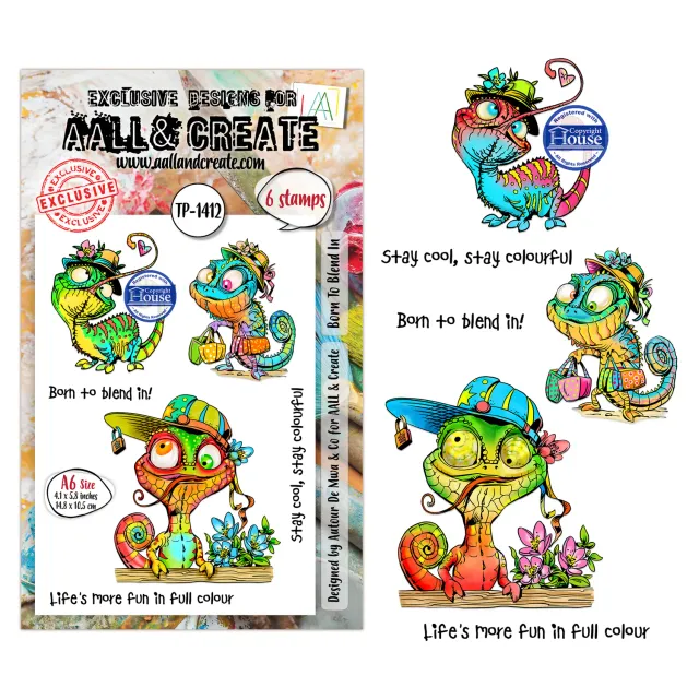 AALL and Create TP-1412 Born To Blend In Stempel A6 6 Motive