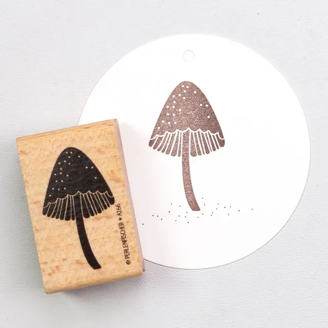 Perlenfischer Wild Mushroom 1 Stempel 41 mm Pilz