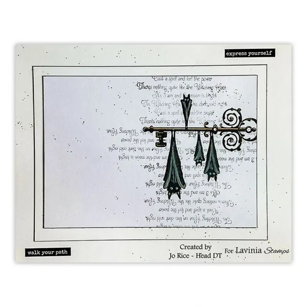 Lavinia Stamps Witching Hour Stempel klar mystisch