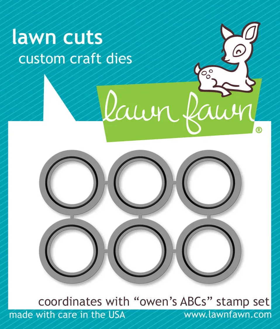 Lawn Fawn Lawn Cuts Owen's ABCs Stanzen Alphabet