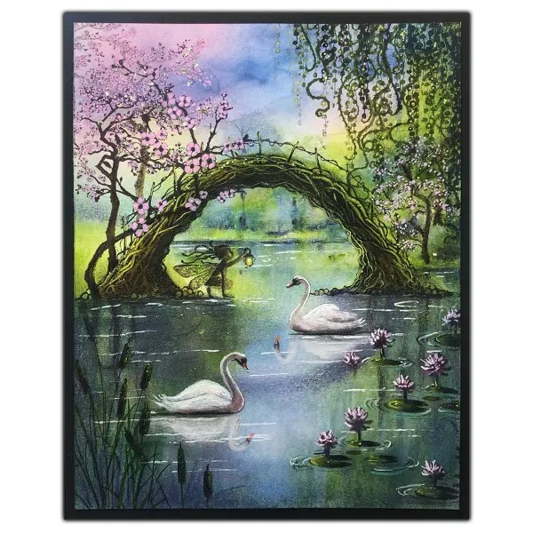 Lavinia-Stamps Sacred Bridge Stempel Photopolymer