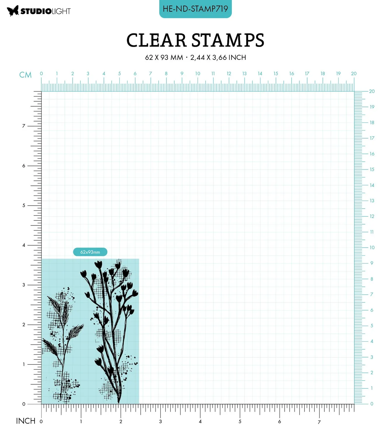 Hazel Eaton Nature's Dream 2 Clear Stamp Branches Zweige