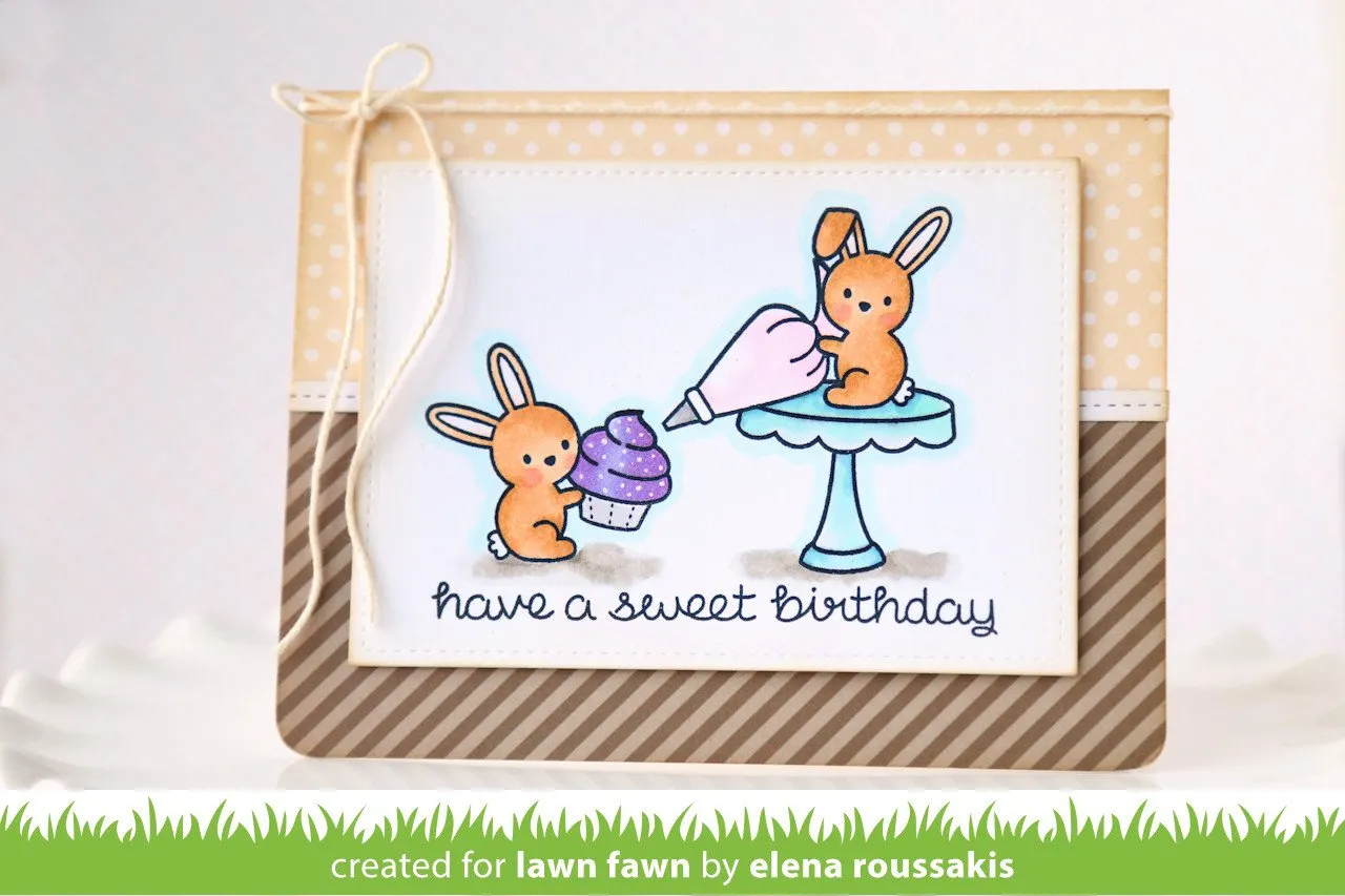 Lawn Fawn Baked with Love Clear Stamps Backen