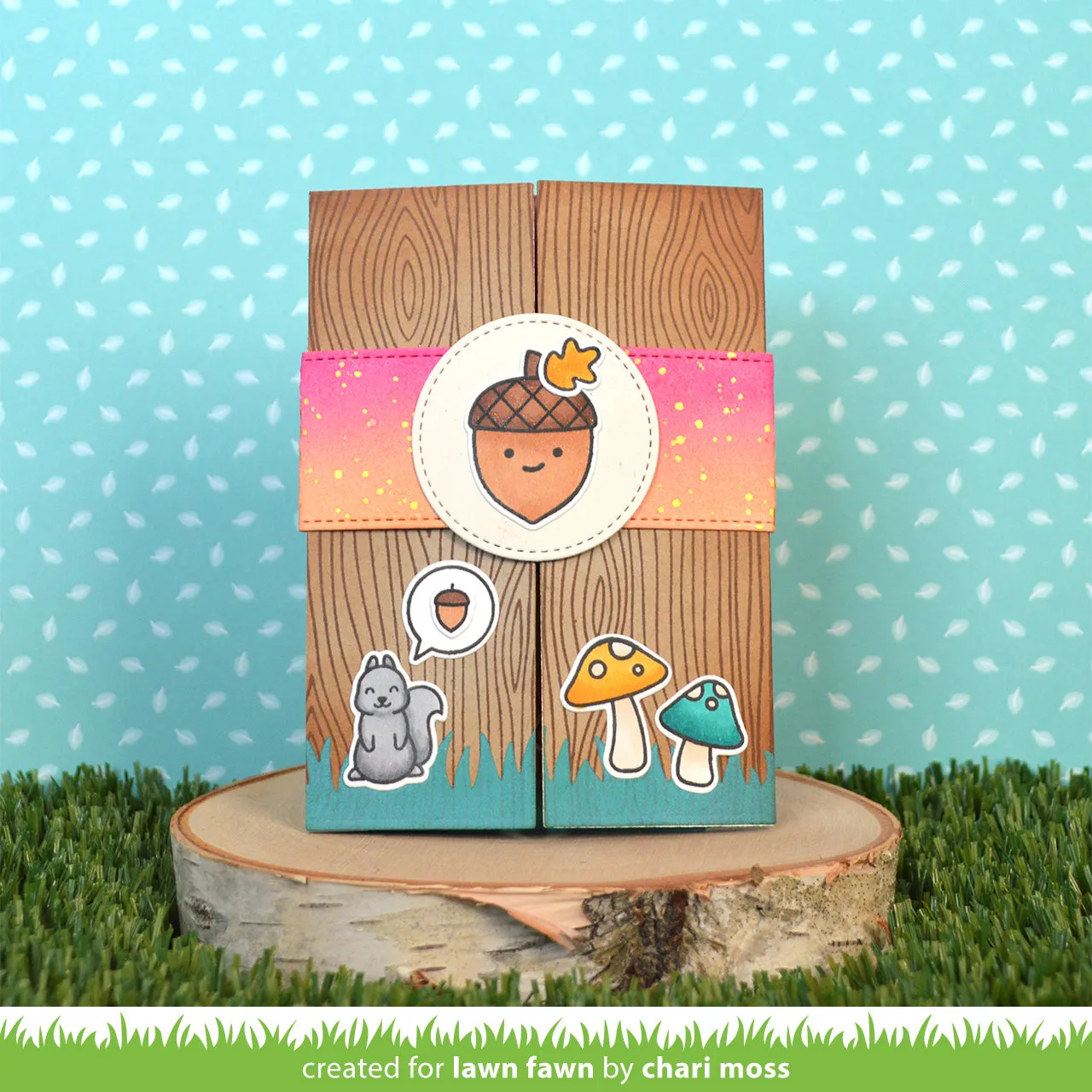 Lawn Fawn Lawn Cuts Shutter Card Stanzschablonen interaktiv
