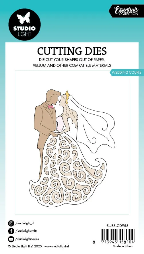 Studio Light Essentials Stanzschablone Wedding Couple