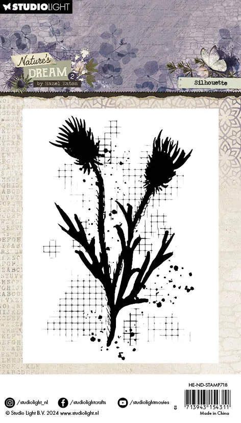 Hazel Eaton Nature's Dream 2 Silhouette Clear Stempel