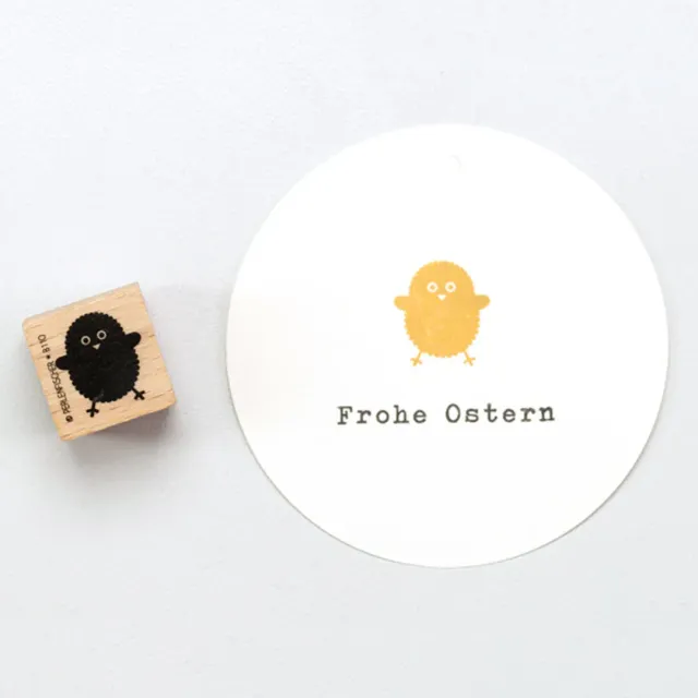 Perlenfischer Küken Stempel 18x16 mm Ostern