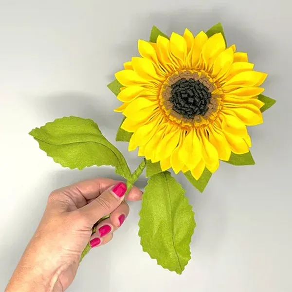Lavinia-Stamps Filz Bastelset Sunflower Sonnenblume