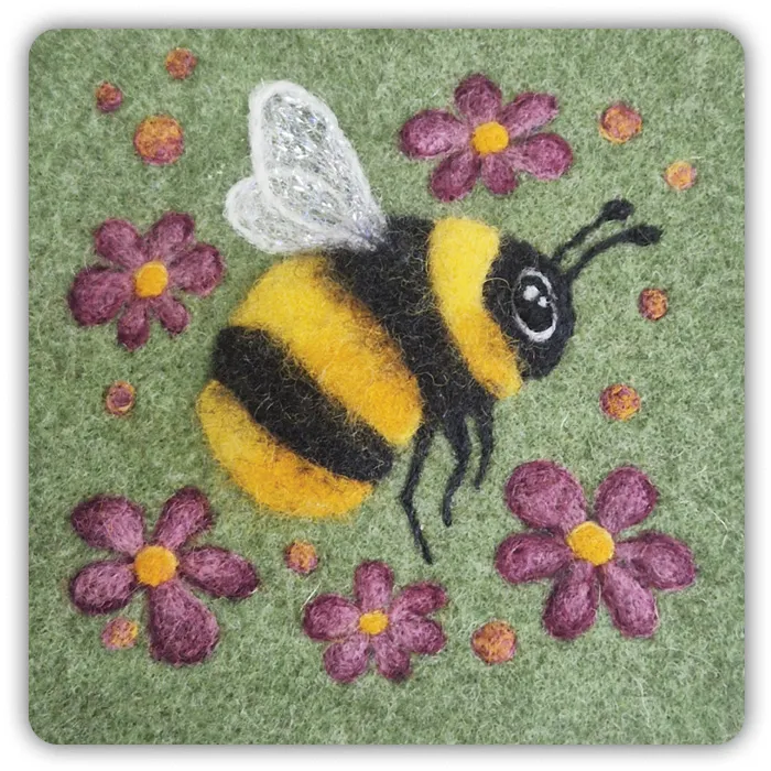Lavinia-Stamps Bee Needle Felting Kit Filzset Biene
