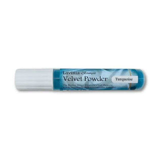 Lavinia Stamps Velvet Powder Embossingpulver türkis 3g