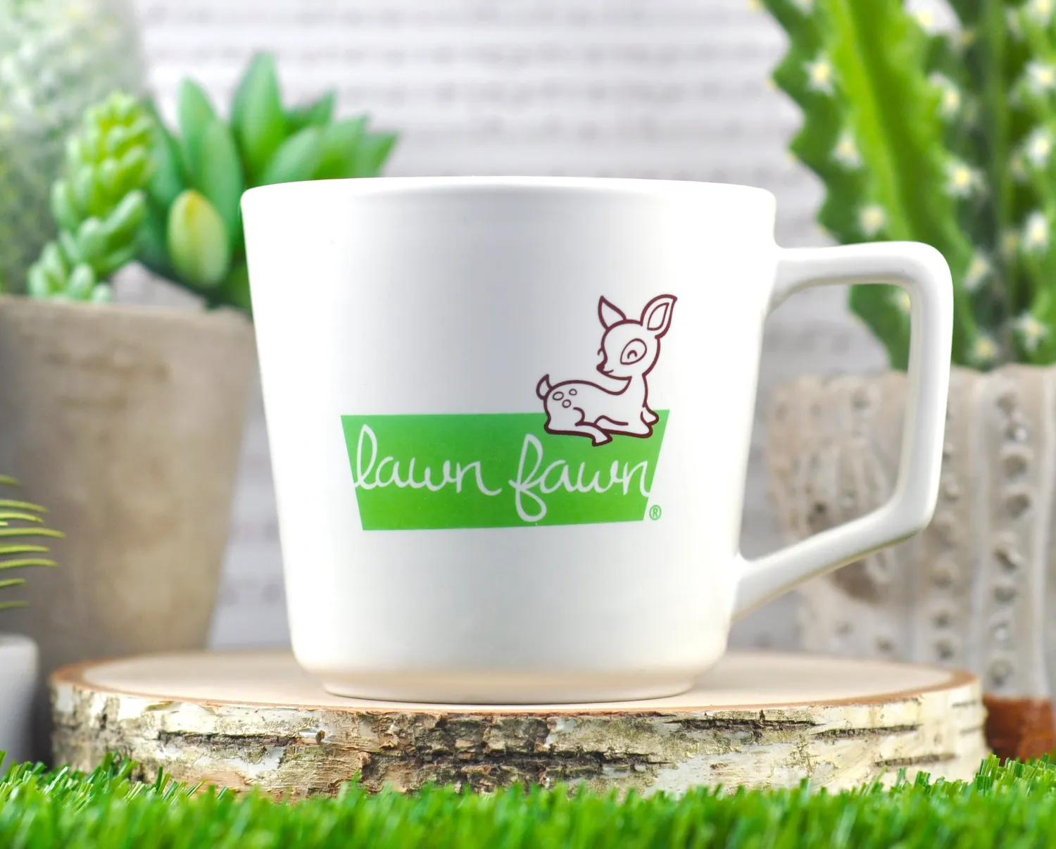 Lawn Fawn Smile Every Day Tasse 355ml weiß Geschenk