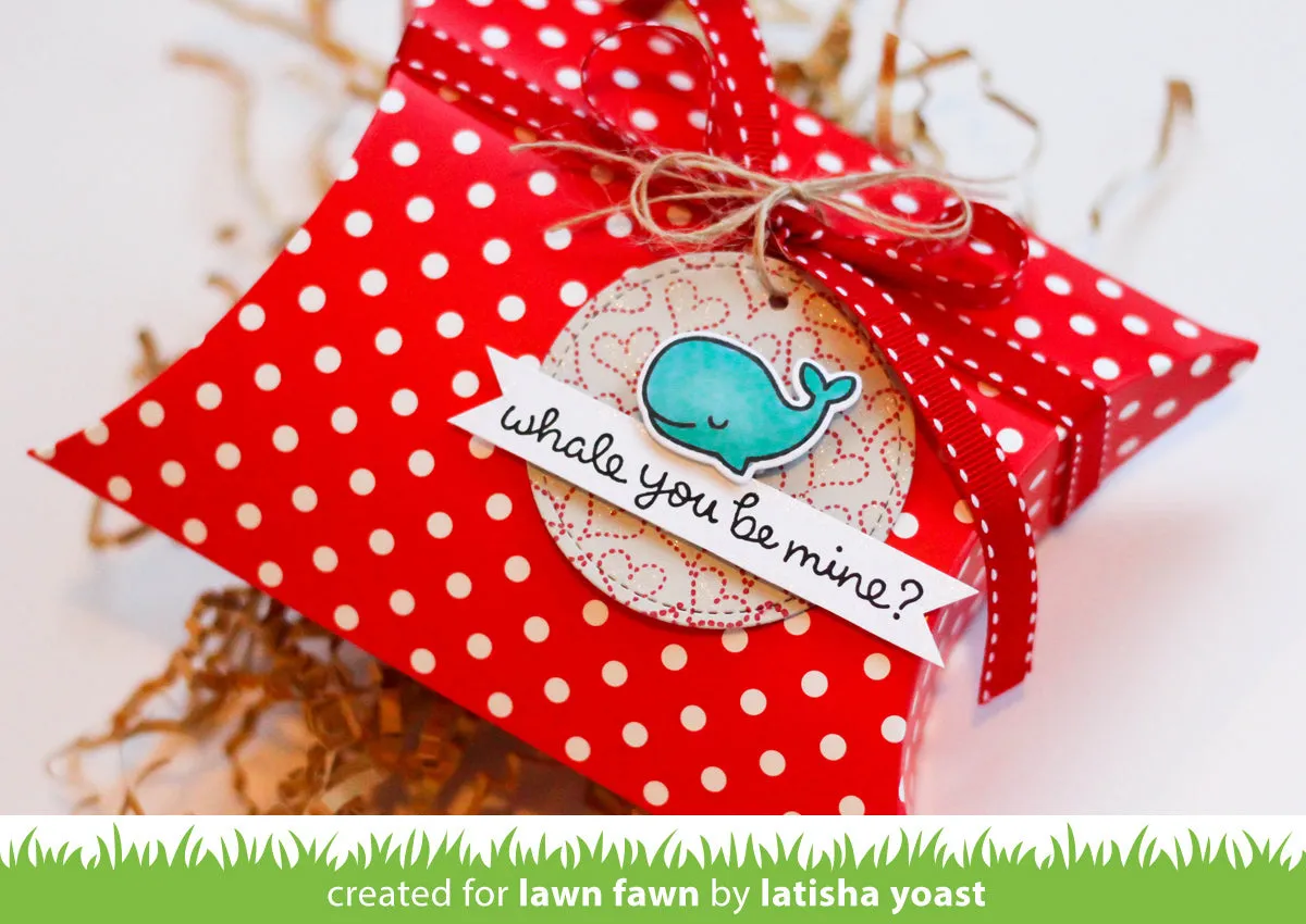 Lawn Fawn Whale You Be Mine Stempelset Mini Wal