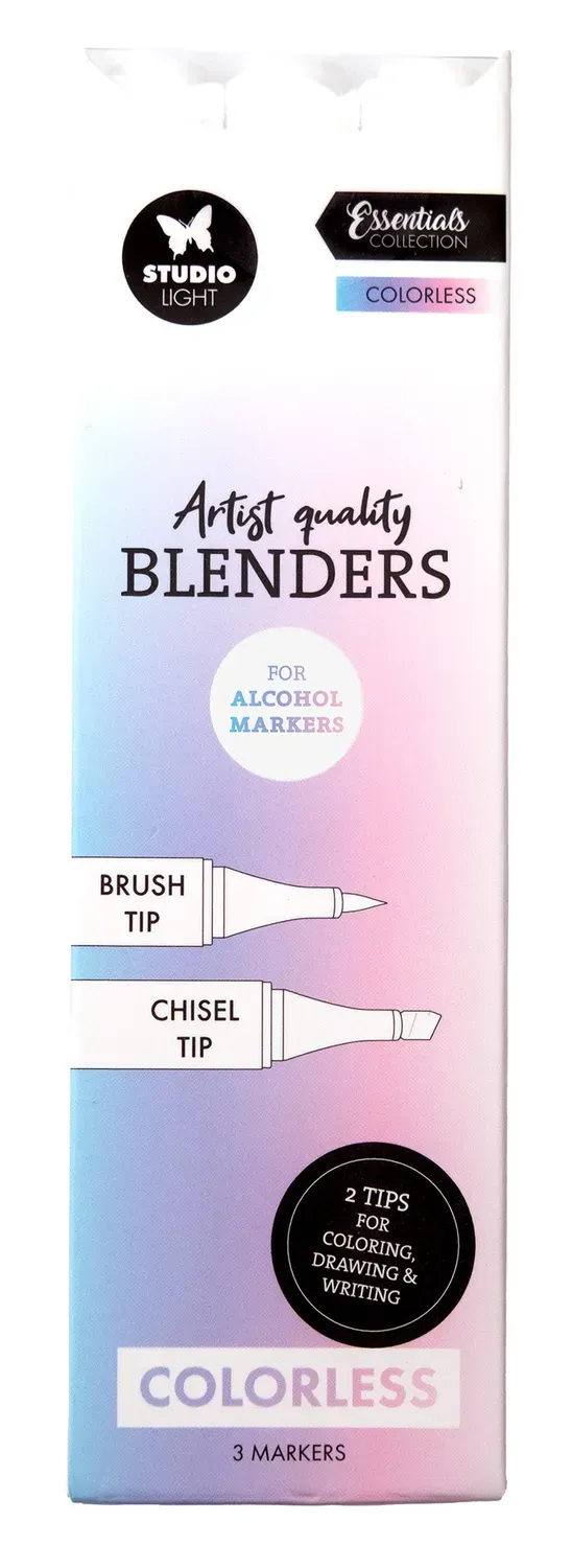 Studio Light Essentials Colorless Blender Alkoholmarker 3 Stk