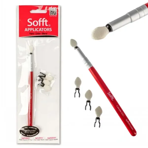 Lavinia Stamps Sofft Applicator Stempeltool 1 Griff + 4 Köpfe fein