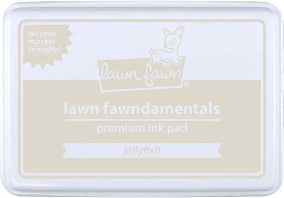 Lawn Fawn Jellyfish LF2272 Stempelkissen Hellgrau