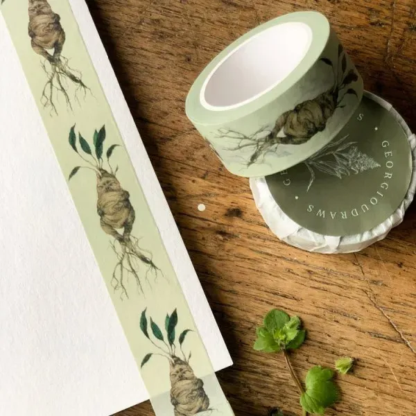 Lavinia Stamps Magical Mandrake Washi Tape Kräuter