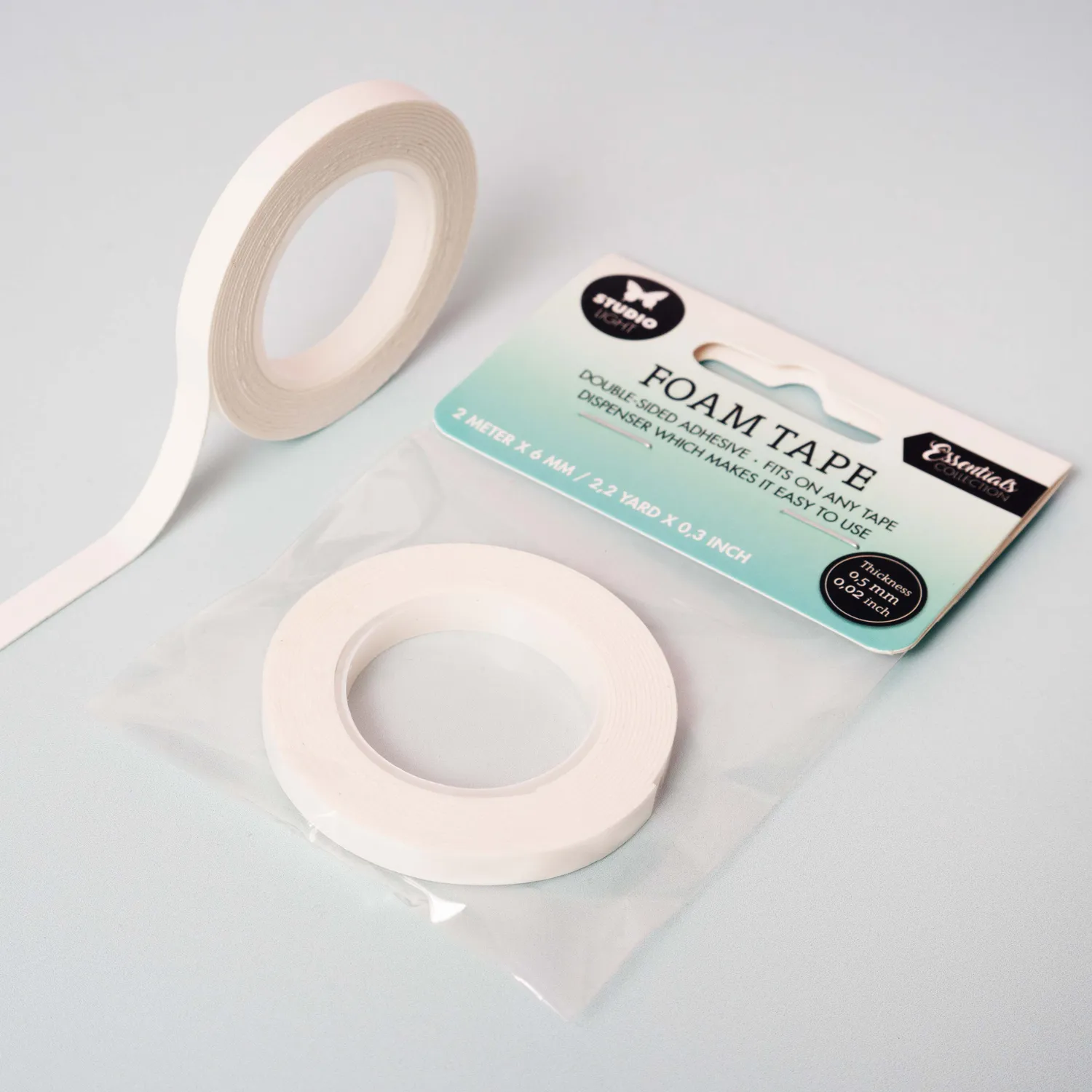 StudioLight Essentials Foam Tape doppelseitig 0,5 mm