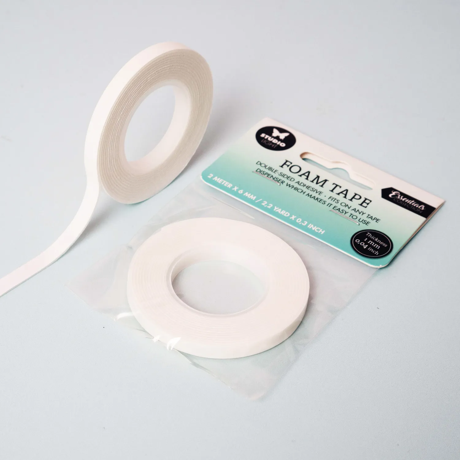 StudioLight Essentials Foam Tape Schaumklebeband 1 mm doppelseitig