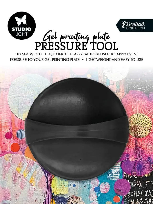 StudioLight Essentials Gel Printing Plate Pressure Tool 10 cm